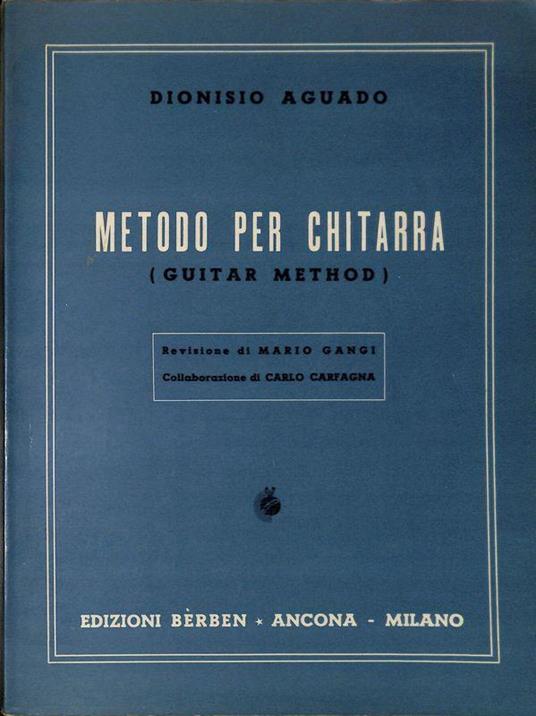 Metodo per chitarra. Guitar method - copertina