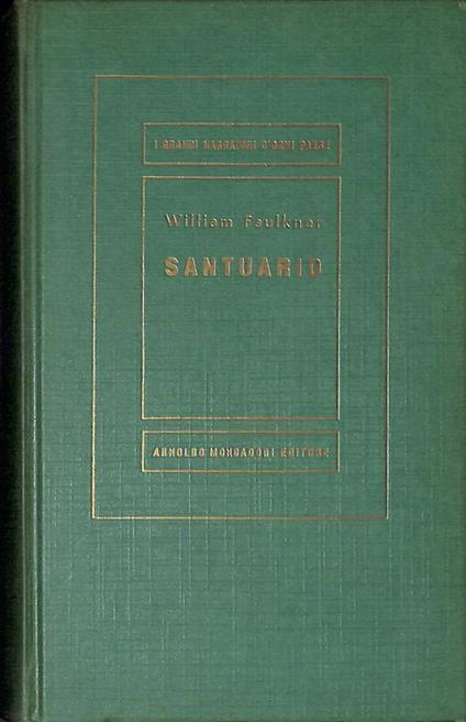 Santuario - William Faulkner - copertina