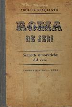 Roma de jeri. Scenette umoristiche dal vero