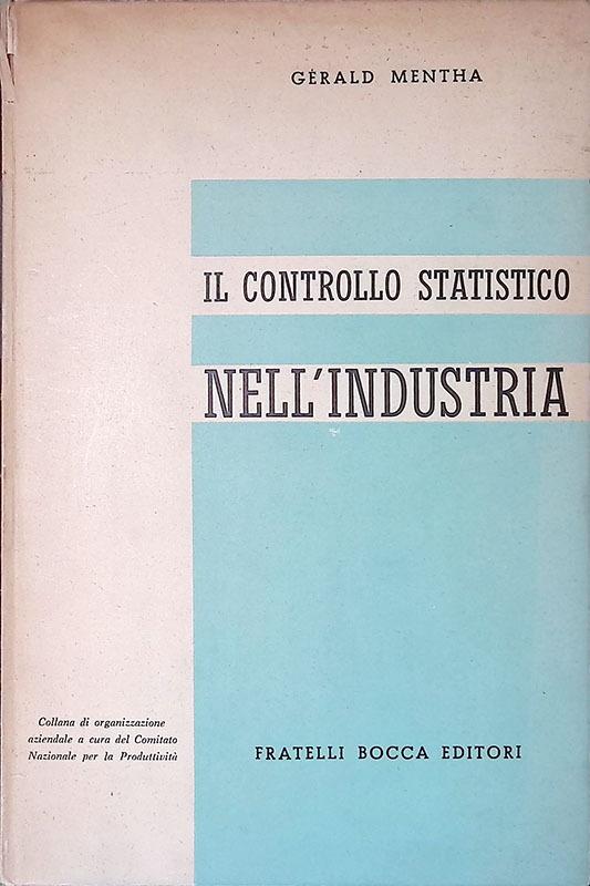 Il controllo statistico nell'industria - copertina
