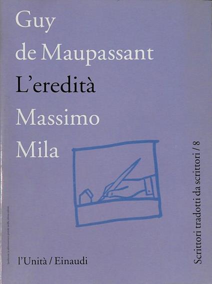 L' eredità - Guy de Maupassant - copertina
