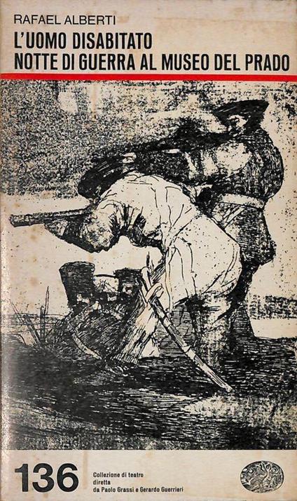 L' uomo disabitato. Notte di guerra al museo del Prado - copertina
