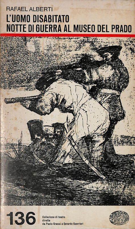 L' uomo disabitato. Notte di guerra al museo del Prado - copertina