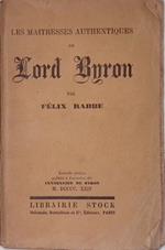 Les maitreses authentiques de Lord Byron