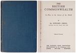 The British Commonwealth. Its Place in the Service of the World