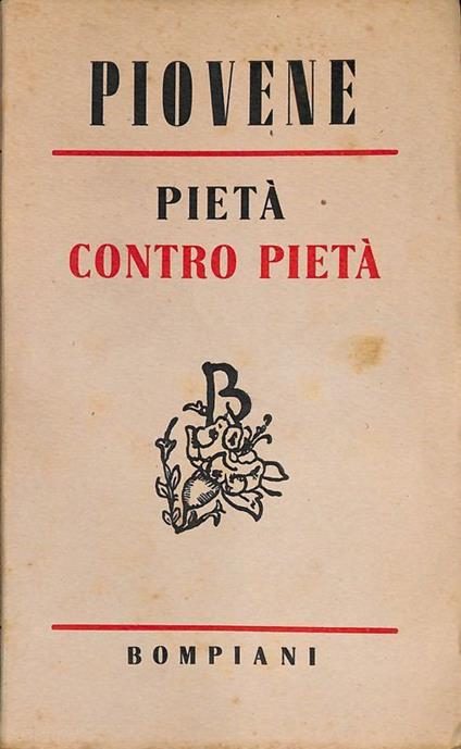 Pietà contro pietà - copertina