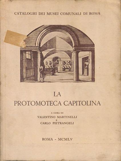 La protomoteca capitolina - copertina