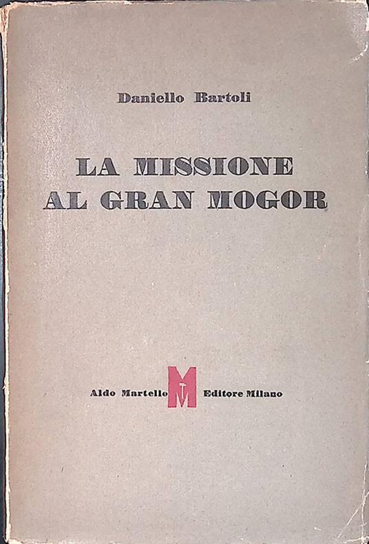 La missione al Gran Mogor - copertina