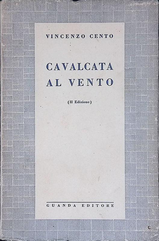 Cavalcata al vento - Vincenzo Cento - copertina
