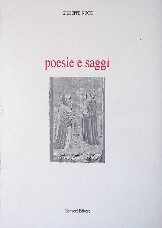 Poesie e saggi - copertina