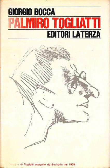 Palmiro Togliati - Giorgio Bocca - copertina