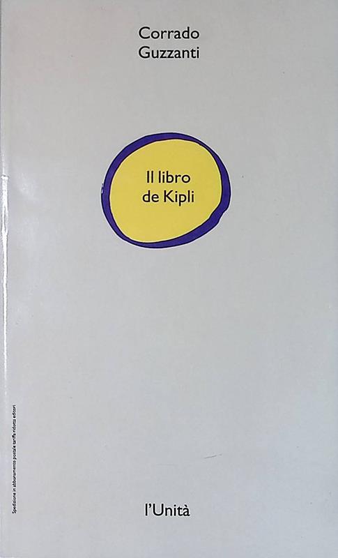 Il libro di Kipli - Corrado Guzzanti - copertina