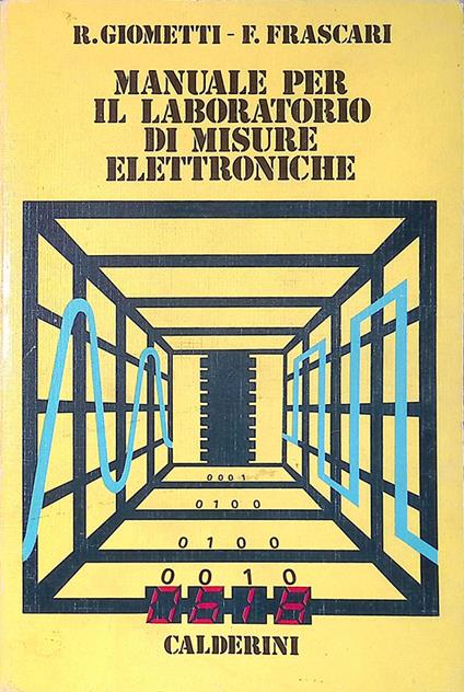 Manuale per il laboratorio di misure eletroniche - copertina