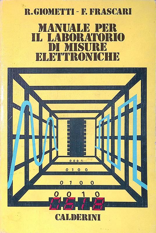 Manuale per il laboratorio di misure eletroniche - copertina