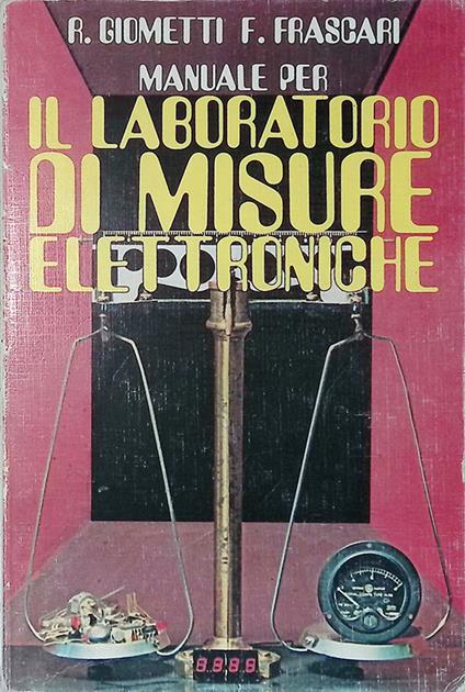Manuale per il laboratorio di misure eletroniche - copertina