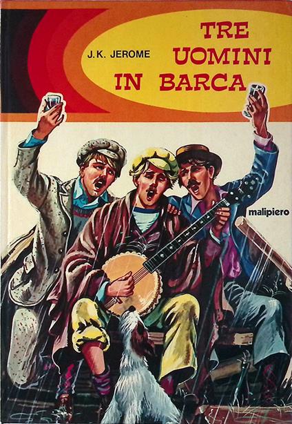 Tre uomini in barca - copertina