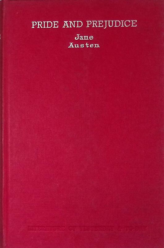 Pride and prejudice - Jane Austen - copertina
