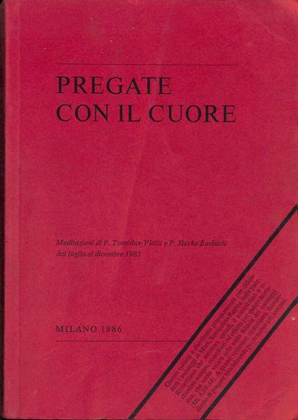 Pregate con il cuore - copertina