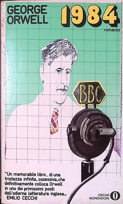1984 - George Orwell - copertina