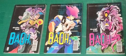 Baoh 1 - 2 - 3 - Hirohiko Araki - copertina