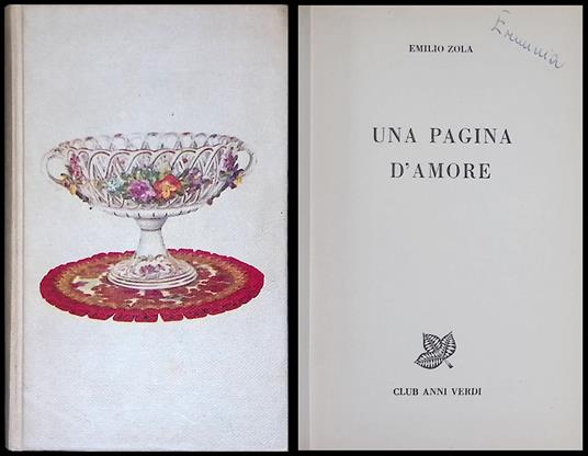 Una pagina d'amore - copertina
