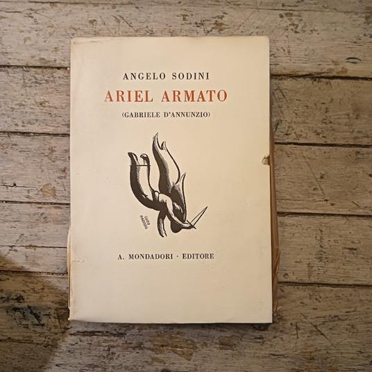 Ariel Armato (Gabriele D'Annunzio). 2 voll. COMPL - Angelo Sodini - copertina