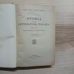 Storia della letteratura italiana. Volume unico: dalle origini ai giorni nostri