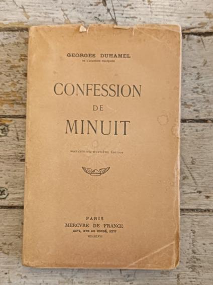 Confession de Minuit - copertina