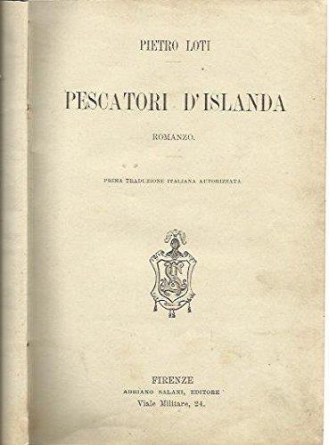 Pescatori d'Islanda - Pietro Loti - copertina