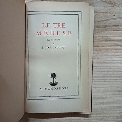 Le tre meduse - copertina