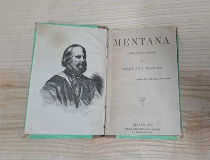 Mentana: Narrazione Storica - Celestino Bianchi - copertina