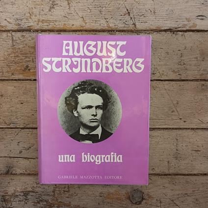August Strindberg. Una biografia - copertina