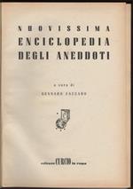 NUOVISSIMA ENCICLOPEDIA DEGLI ANEDDOTI (s.d.)