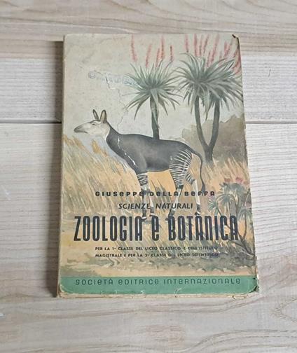 Scienze naturali. Zoologia e botanica - copertina