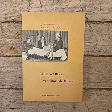 I venditori di Milano - Ottiero Ottieri - copertina