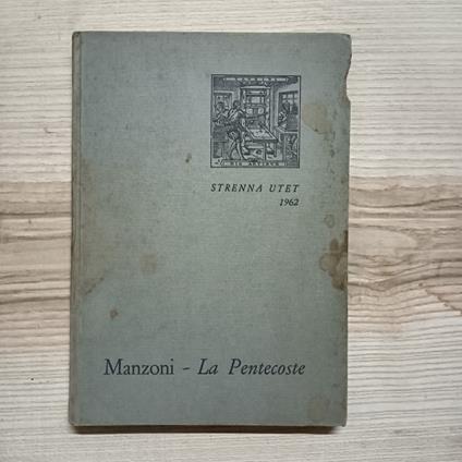 La pentecoste - Manzoni Alessandro - copertina