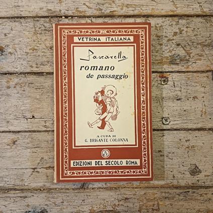 Romano de passaggio - Cesare Pascarella - copertina