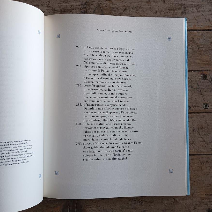 Eneide - libro secondo. Nelle versioni di Annibal Caro e Giacomo Leopardi