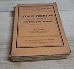 L' Italie Primitive Et Les Debuts De L' Imperialisme Romain