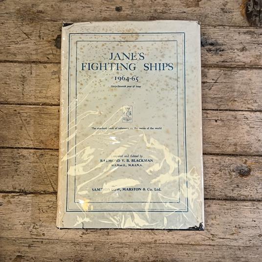 Jane's Fighting Ships 1964-65 - Raymond V. B. Blackman - copertina