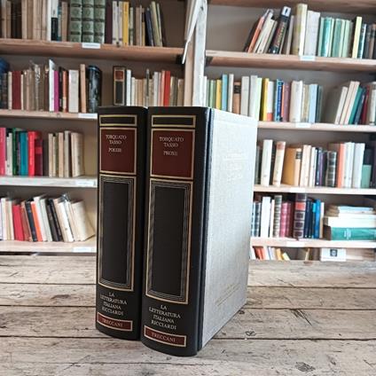 Torquato Tasso, Prose e Poesie, Letteratura Italiana Ricciardi Treccani, 2 voll - Torquato Tasso - copertina