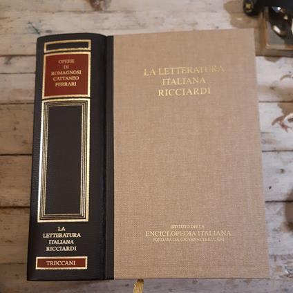 Opere di Romagnosi, Cattaneo, Ferrari, Ricciardi Treccani - Ernesto Sestan - copertina