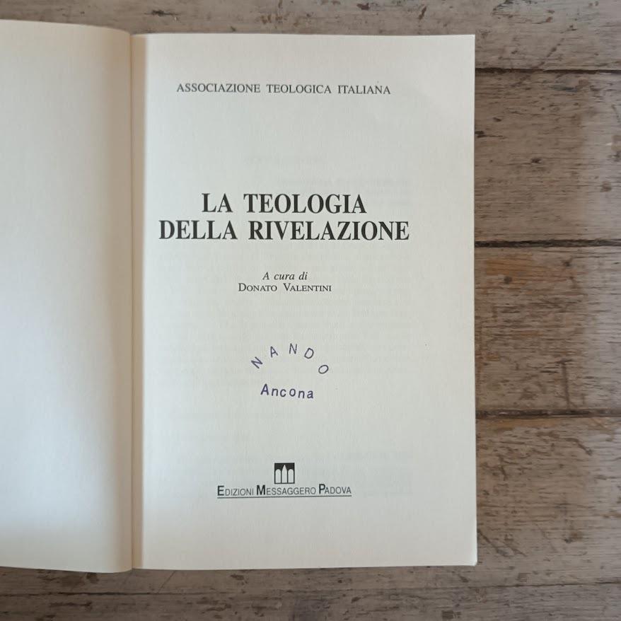 La teologia della rivelazione
