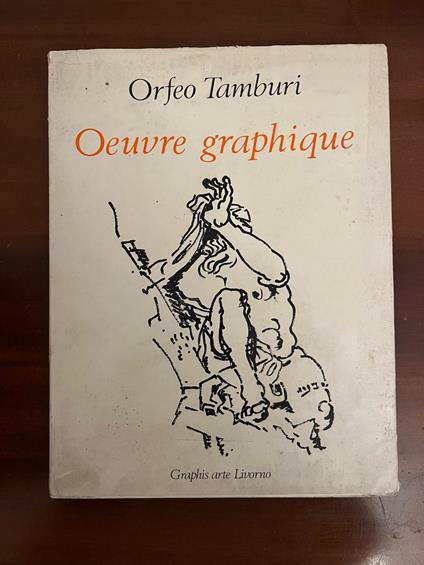 Oeuvre graphique - Orfeo Tamburi - copertina