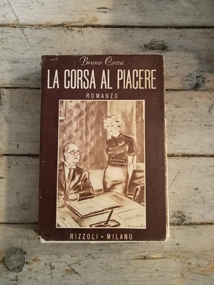 La corsa al piacere - Bruno Corra - copertina