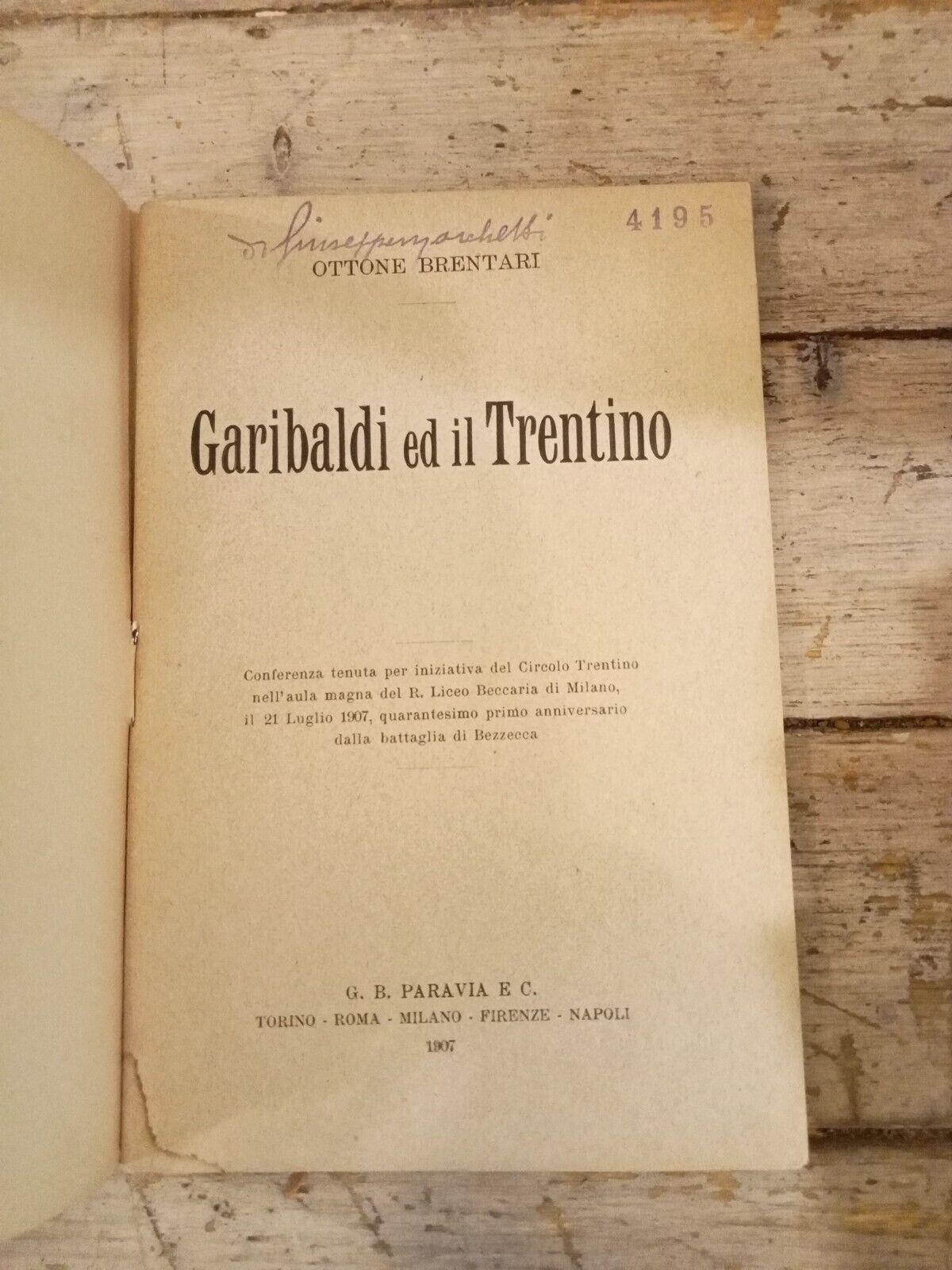 Garibaldi e il Trentino