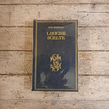 Liriche scelte - Ugo Foscolo - copertina