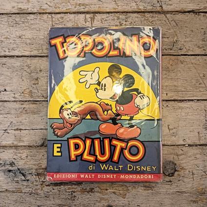 Topolino e Pluto - Walt Disney - copertina