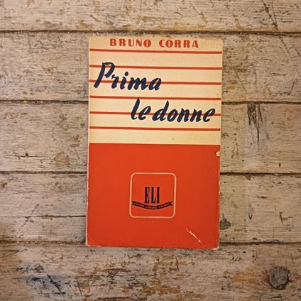 Prima le donne - Bruno Corra - copertina