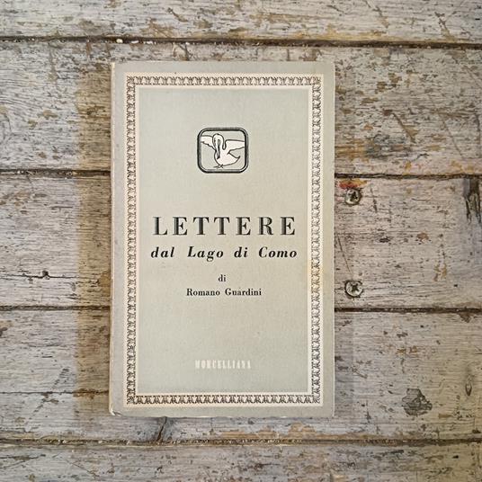 Lettere dal Lago di Como - Romano Guardini - copertina